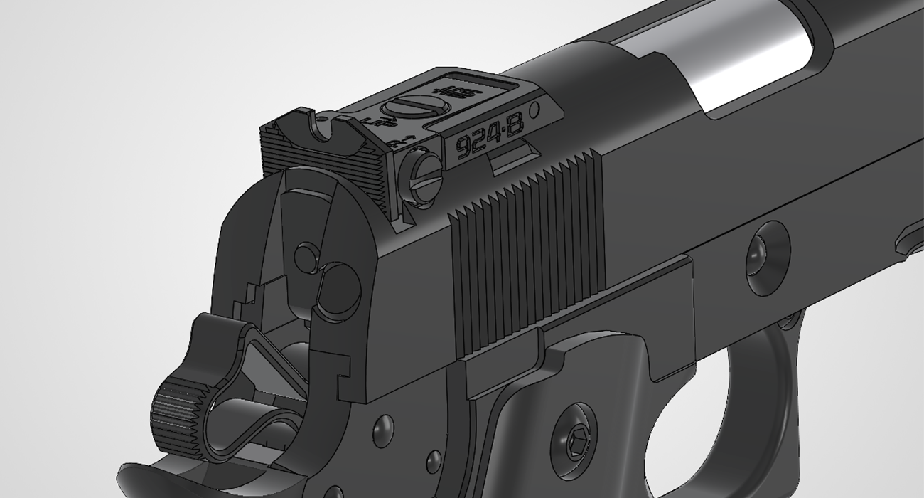 924•BRAVO Adjustable Rear Sight