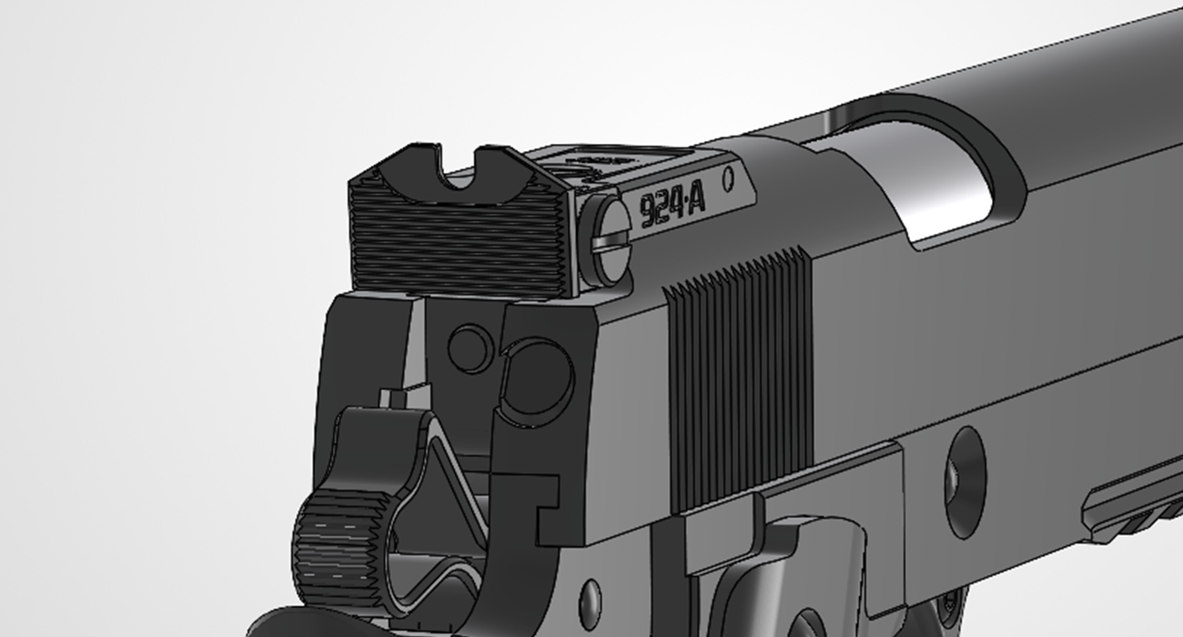 924•ALPHA Adjustable Rear Sight