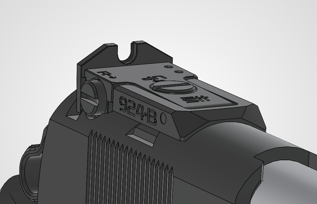 924•BRAVO Adjustable Rear Sight